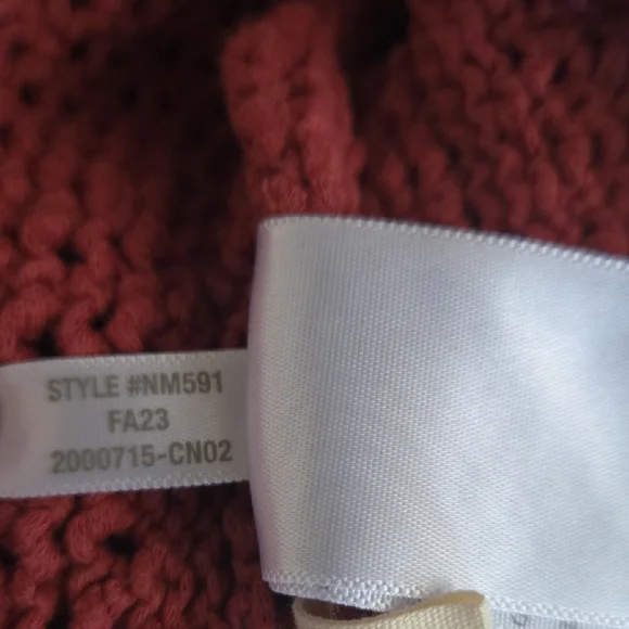 Madewell Crochet Crop Knit Sweater - XL - Picture 7 of 7